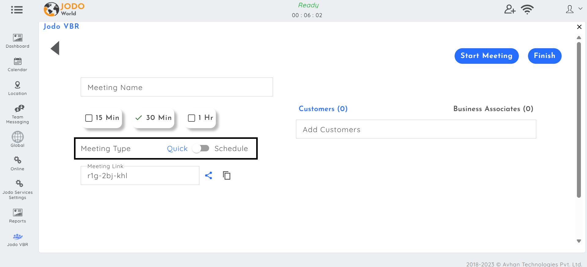 Meeting type | Jodo Documentation Hub