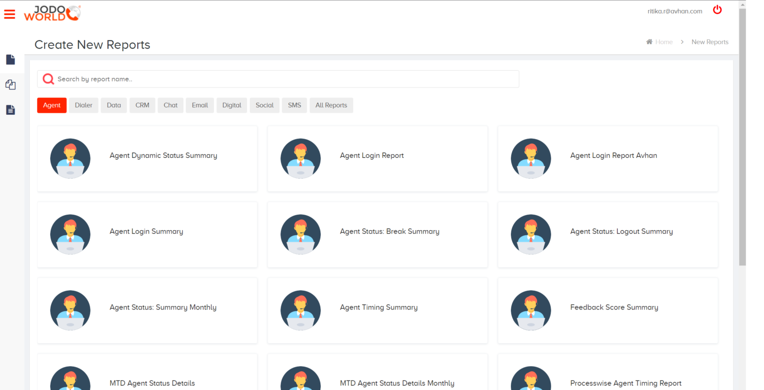 Reports overview | Jodo Documentation Hub